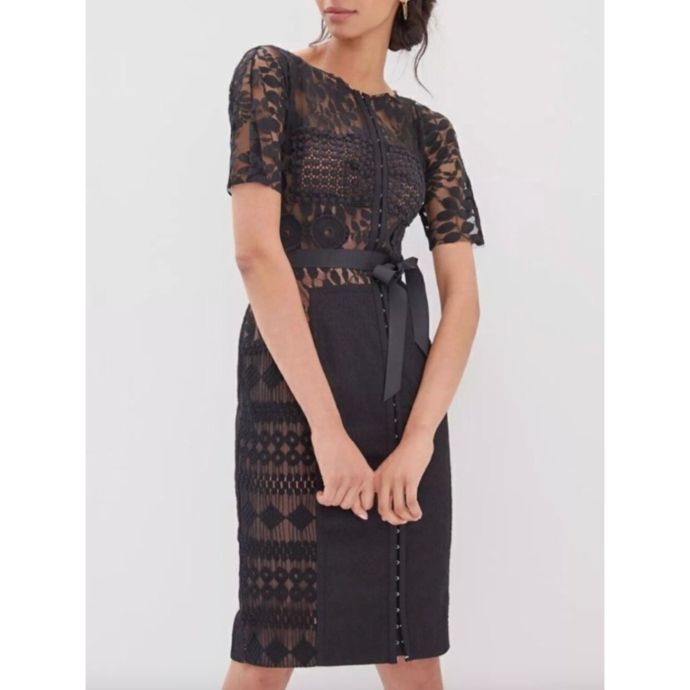 BEGUILE x BYRON LARS ANTHROPOLOGIE Carissima Sheath Dress - Picture 10 of 11